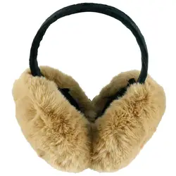 Зимние теплые наружные наушники из искусственного меха, мягкие, с подкладкой для рук, Лидер продаж, популярные среди молодых девушек