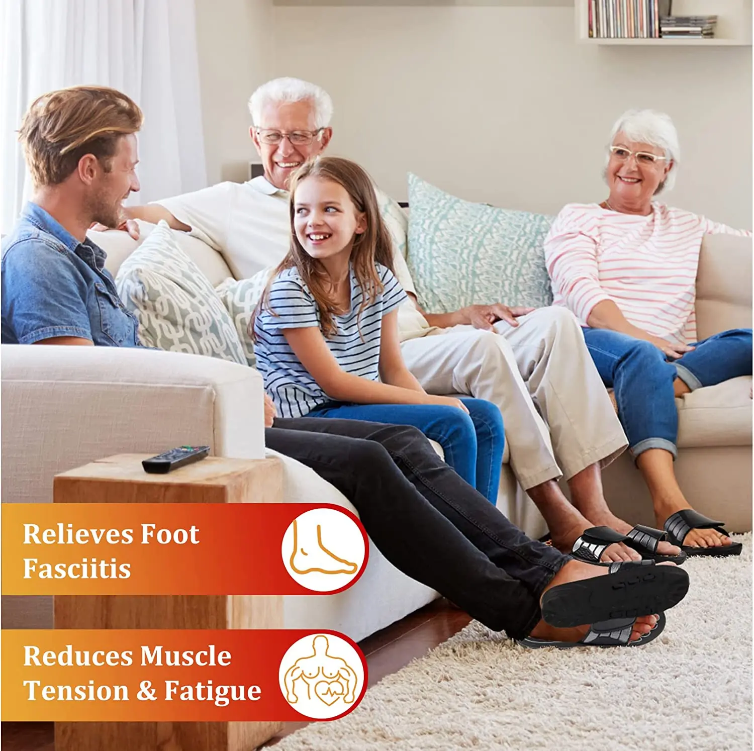 Hot Sale Blood Circulation Massager Shoes And Acupressure Foot Care Improve Blood Circulation Massage Slipper Suppliers Sandals