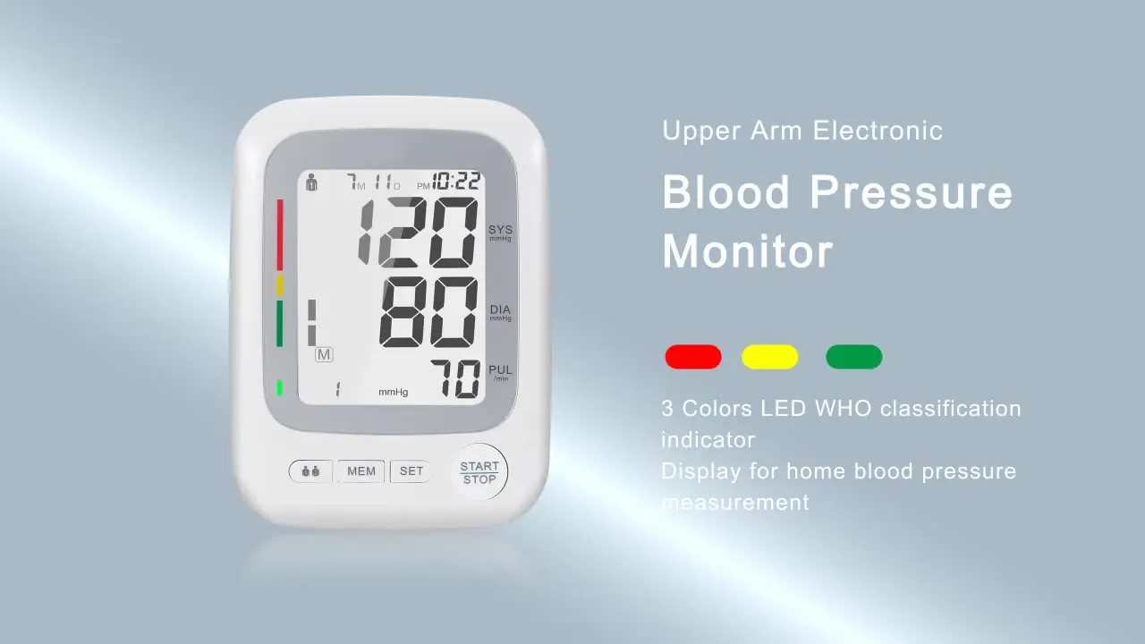 Blood Pressure Meter Manufacturer Arm Blood Pressure Monitor Electronic Digital Blood Pressure Machine