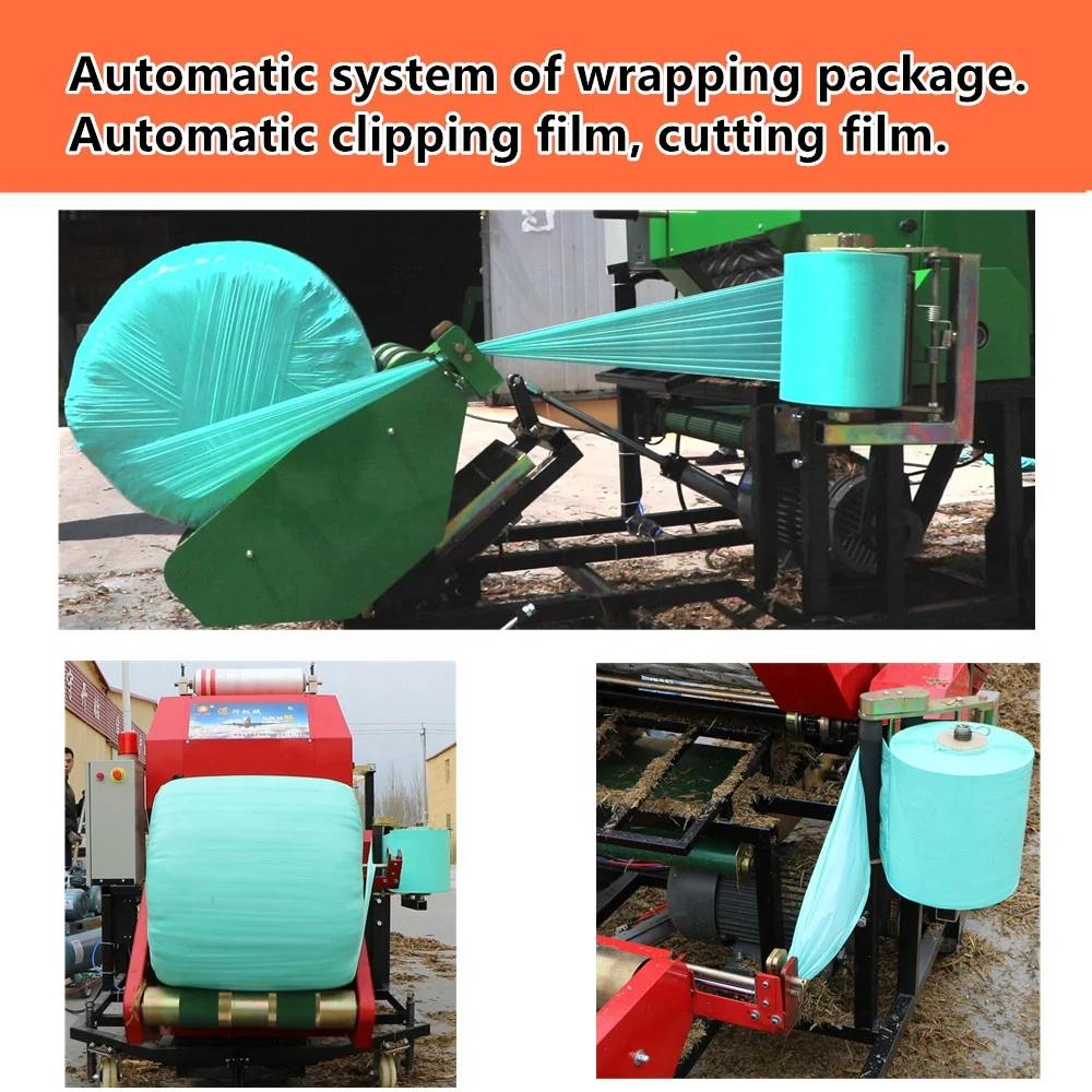 Новинка, автоматический круглый пресс-подборщик для сена