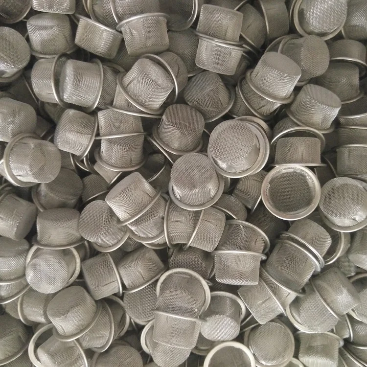 304Stainless steel hookah round wire mesh filter
