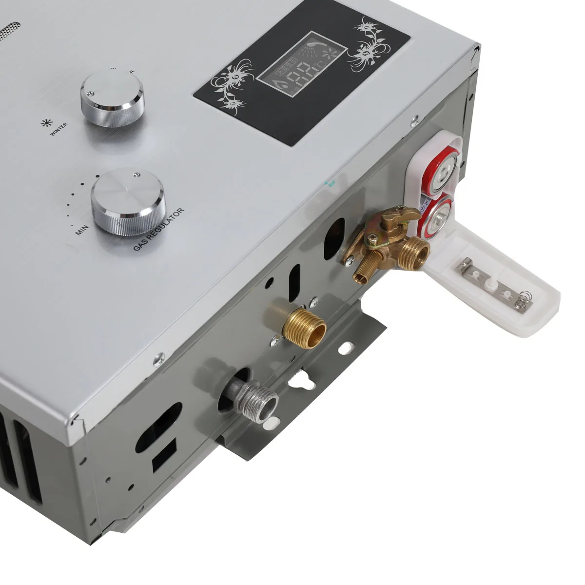 USA EU Warehouse In Stock 20L 40KW 5.28GPM LPG Geyser New Style Instant Residential Wall-mounted Tankless Gas Water Boiler