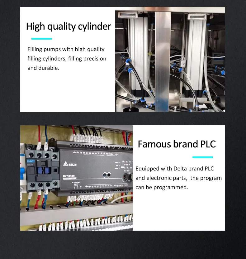 Auto liquid filling and capping viscous oral liquid filling machine with gmp standard