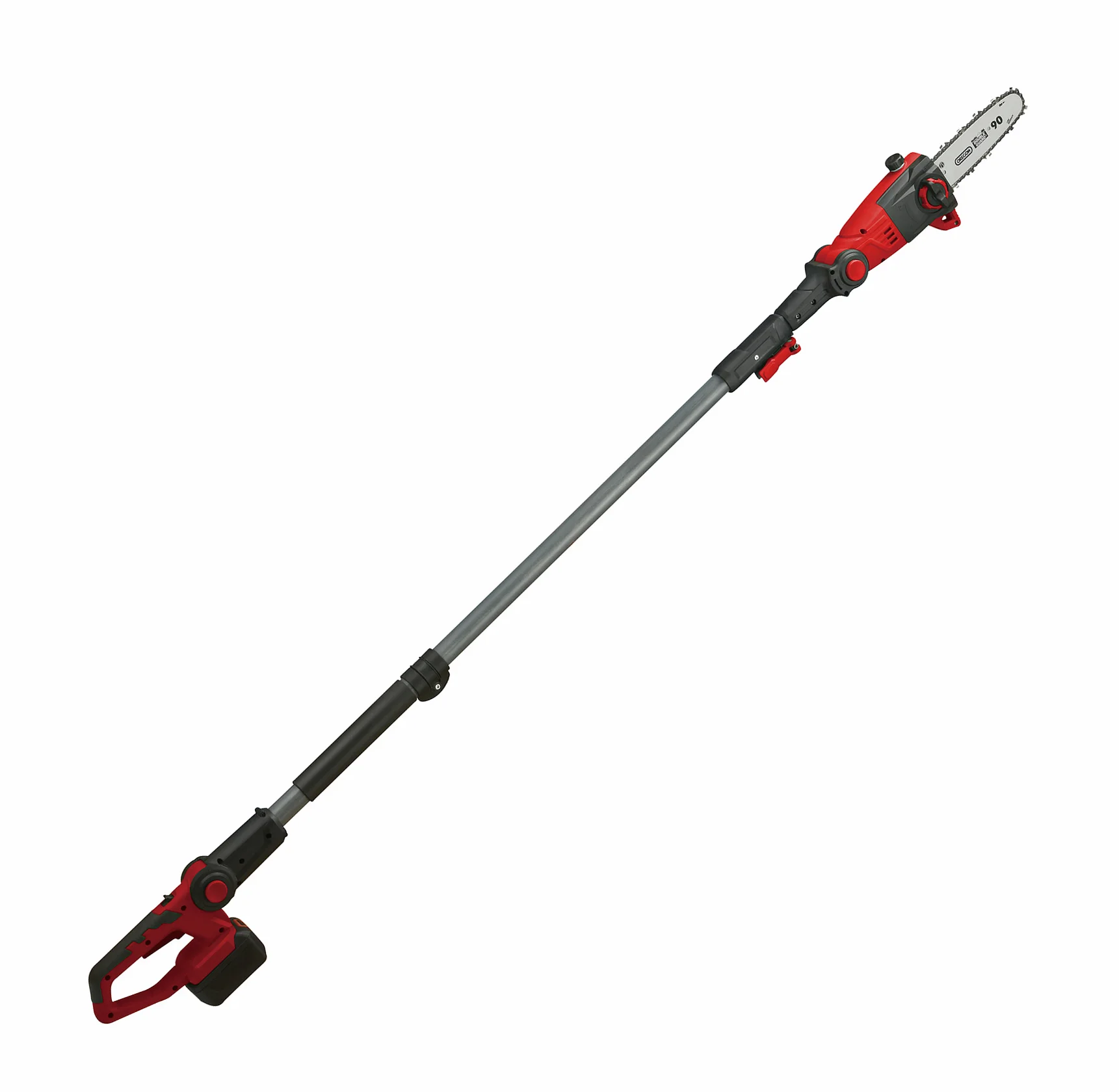 18V  Cordless Pole Chain Saw Pruner With Adjustable Head