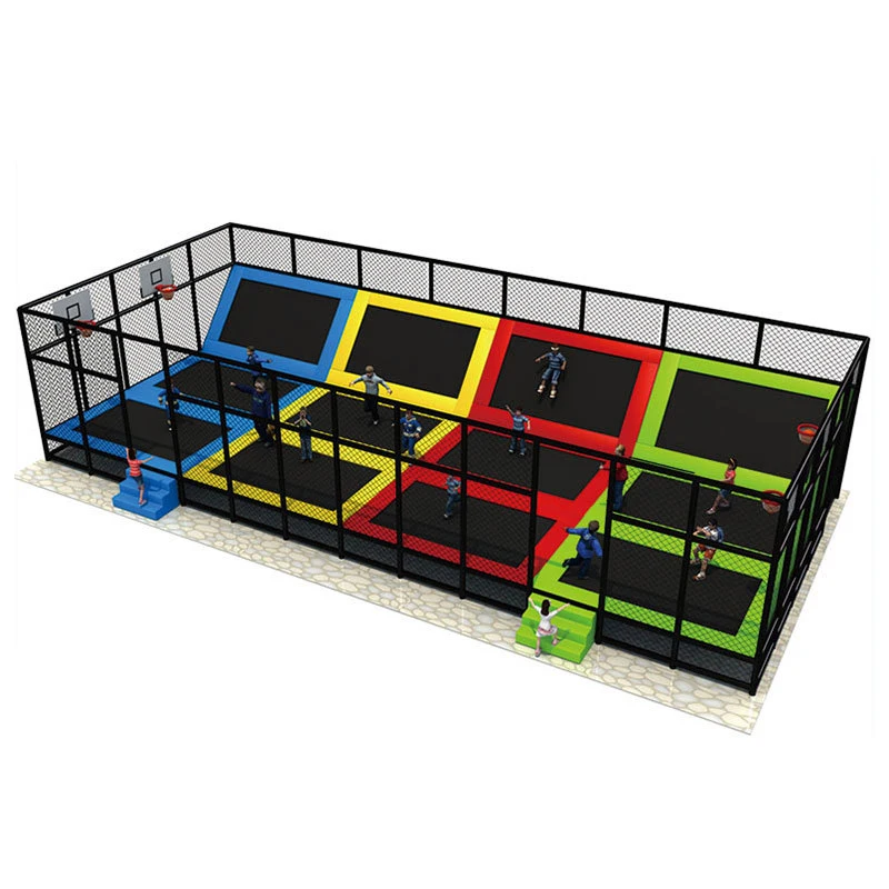 Cheap Outdoor Mini Trampoline jumping bed outdoor playground equipment for sale