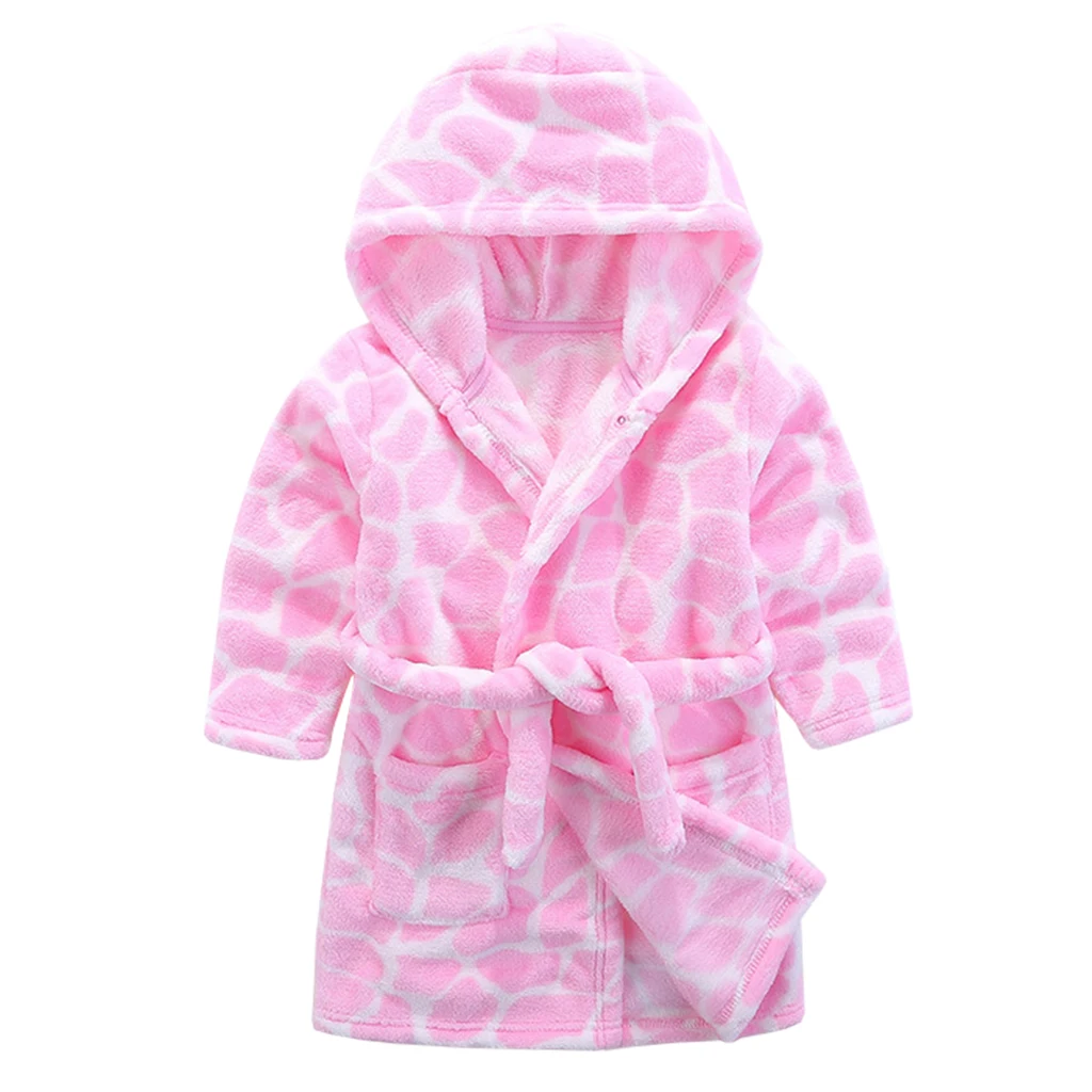  Wholesale Print Baby Bathrobe 100% Cotton Kids