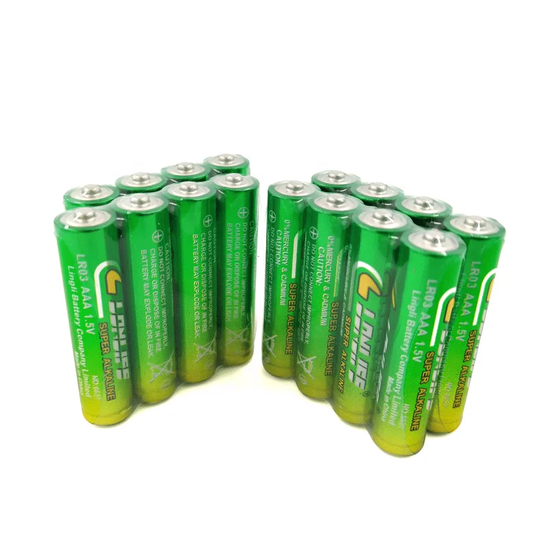 LONLIFE LR03 AAA Alkaline Battery High Capacity Long Duration Time 120 Mins