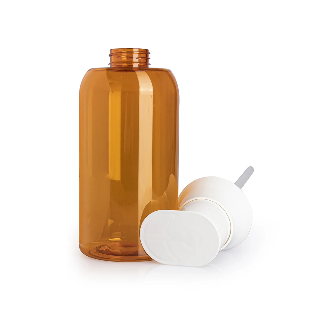 Роскошная бутылка для домашних животных шампунь 300/500/750 лосьон тела гель душа Очищающая упаковка круглые уникальные бутылки лосьона