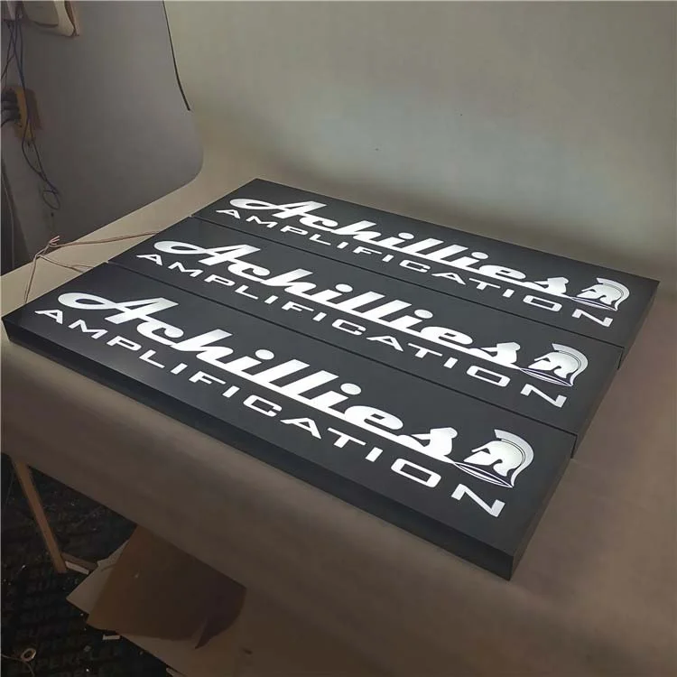 outdoor letter sign custom size light box advertising shop sign light box 3d Led Acrylic Light Box