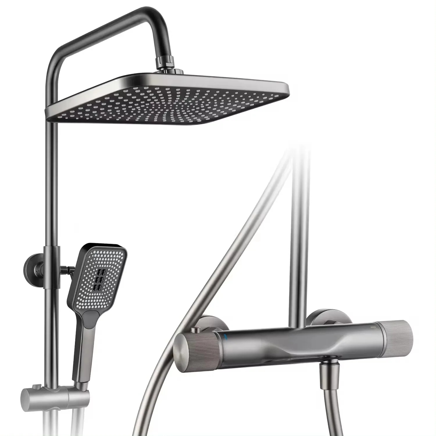 Adjustable Shower Faucet Set Bathroom Wall-mounted Shower Sets Customized Bathroom Shower Faucets Sets