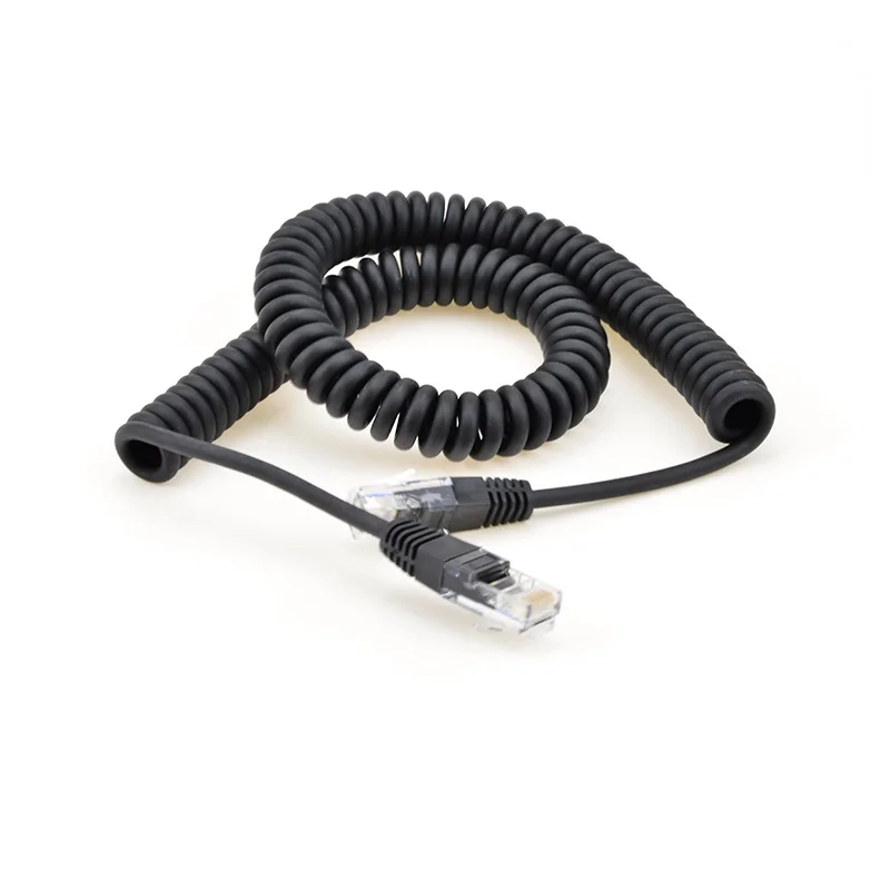 
Barcode scanner spiral cable 