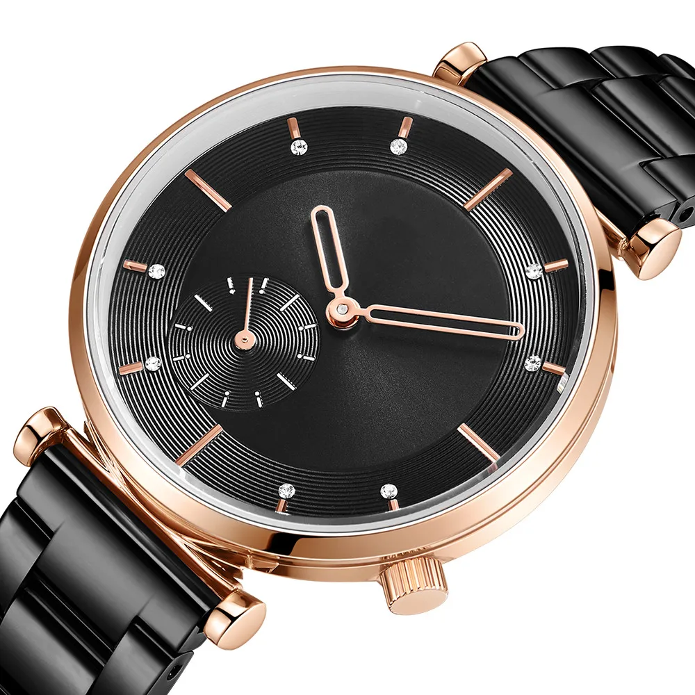 
Swiss Made Branded Lady Watch Solid Steel Band Quartz Watches Women Wrist Relojes De Mano Para Hombre Wristwatch Women 