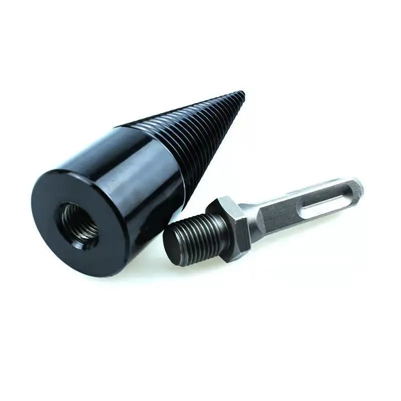 Hot Sale Professional Firewood Splitting Tool Artifact Houseld Water Drill Bit Efficient Wood Splitting Cone Electric Hammer