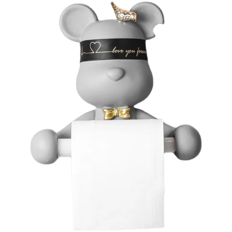 OEM ODM wholesale resin decorations creative small animal paper hanging device home living room bedroom handmade crafts