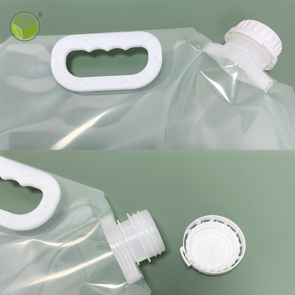 Laminated Films Child-Resistant Easy Pouring Polyethylene Pet Treats Sauce Stand Up Spouted Pouches