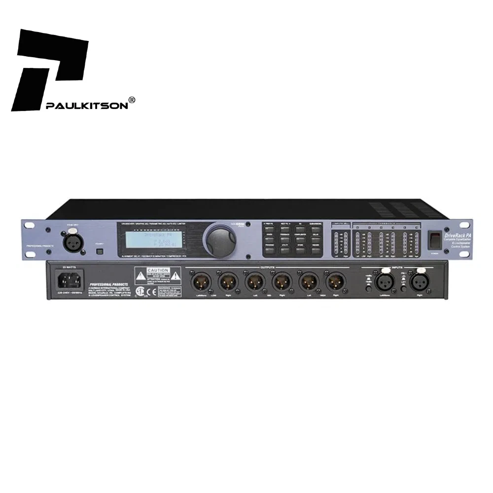 Paulkison DBX DriveRack PA IC Dsp Audio Processor Expert Audio Signal Processor Professional DJ Audio Processor