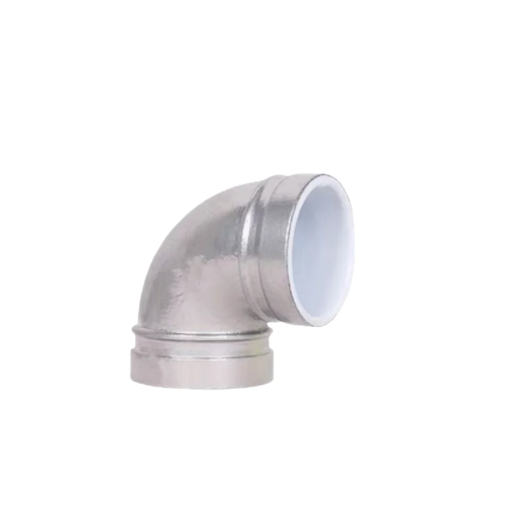 Factory Direct Durable Steel-Plastic 90°Elbow Corrosion Resistance Pipe Fittings for Plumbing and Piping Systems Made in China