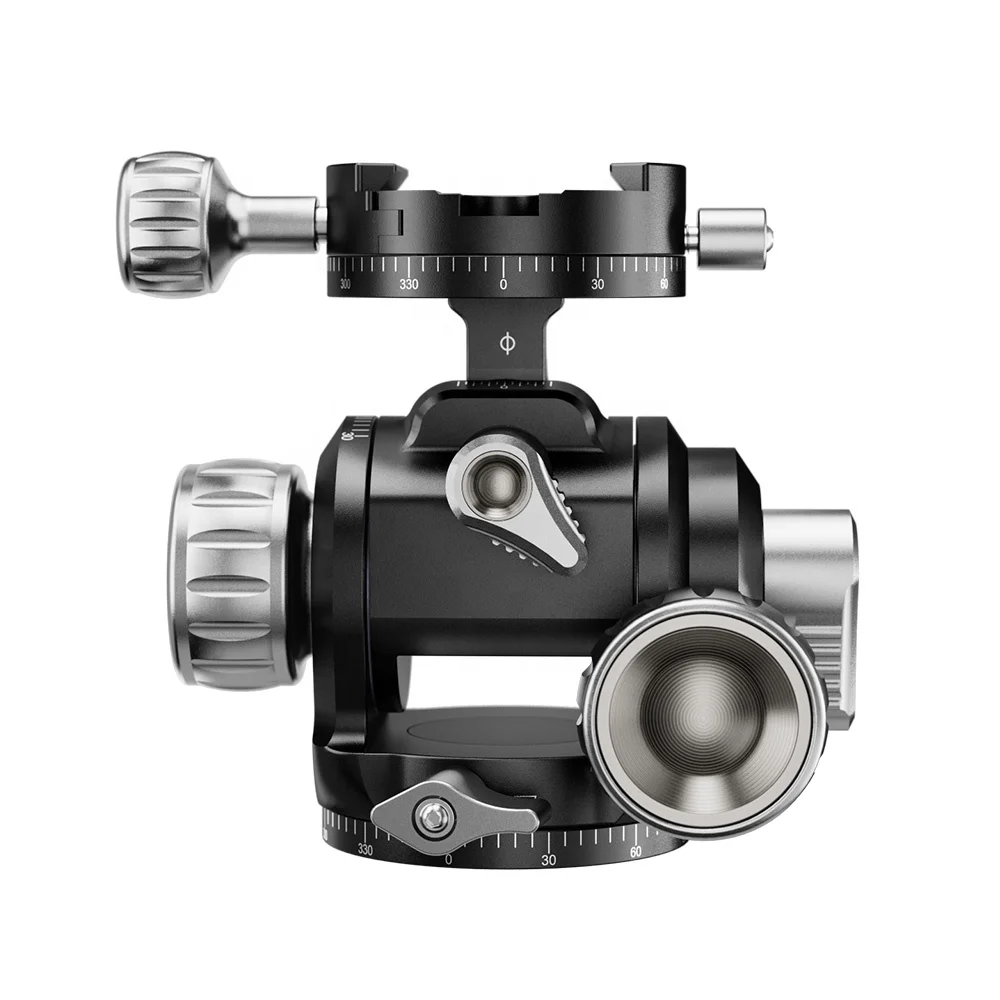 2020 BAFANG BFC-01A Tripod Gear Head Panoramic Head For Dslr Camera Panorama Head With One Free Quick Release Plate