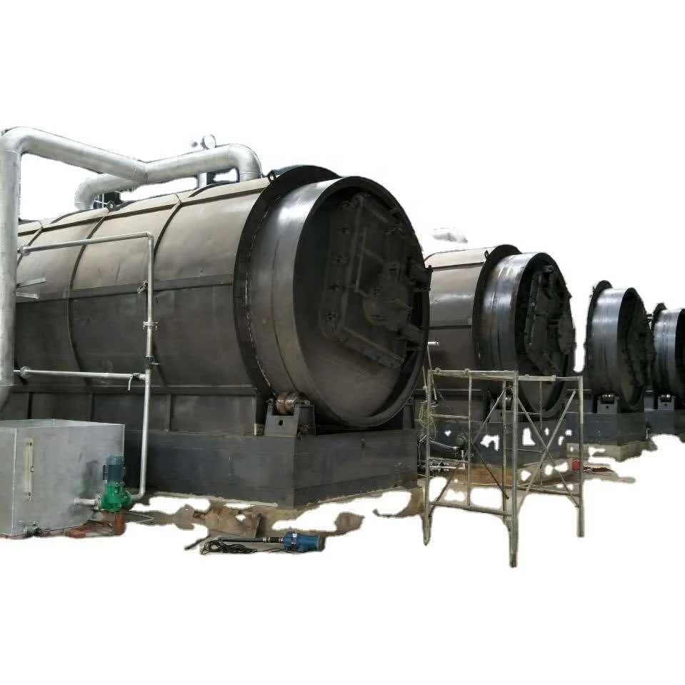 
10tons recycling machine waste plastic to diesel oil fuel oil pyrolysis plant 