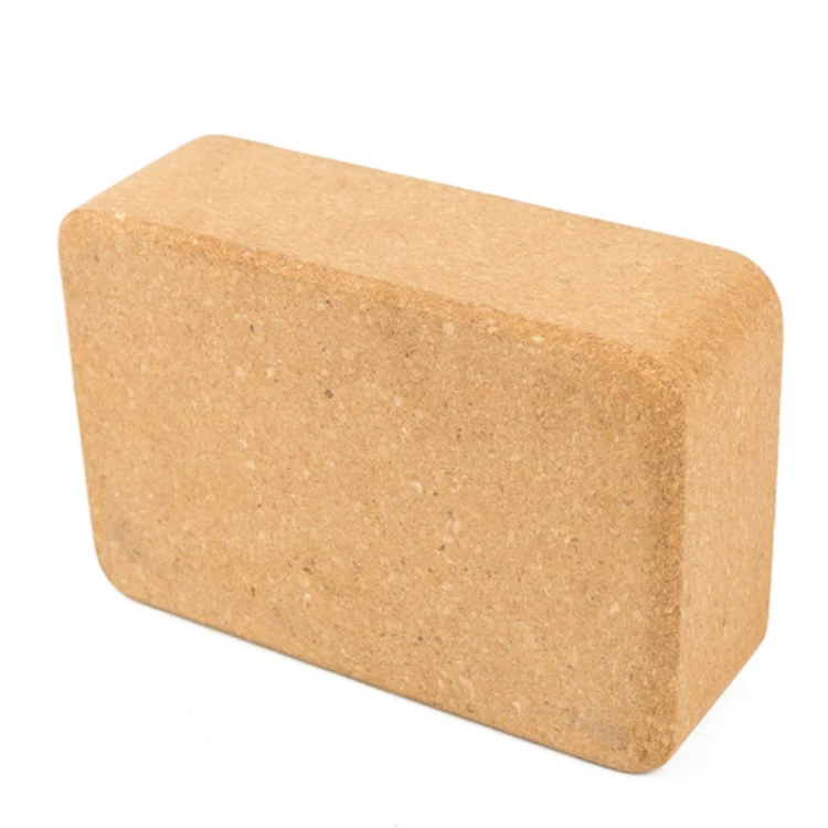 
Manufacture Wholesale High Quality Cork Colour Yoga Block Brick, Brick For Yoga 