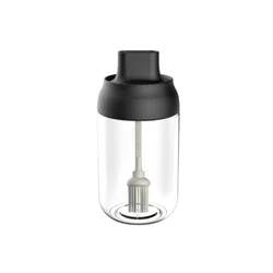 New Arrival Kitchen Seasoning Bottle Household Durable Glass Spice Jars With Spoon Bruth