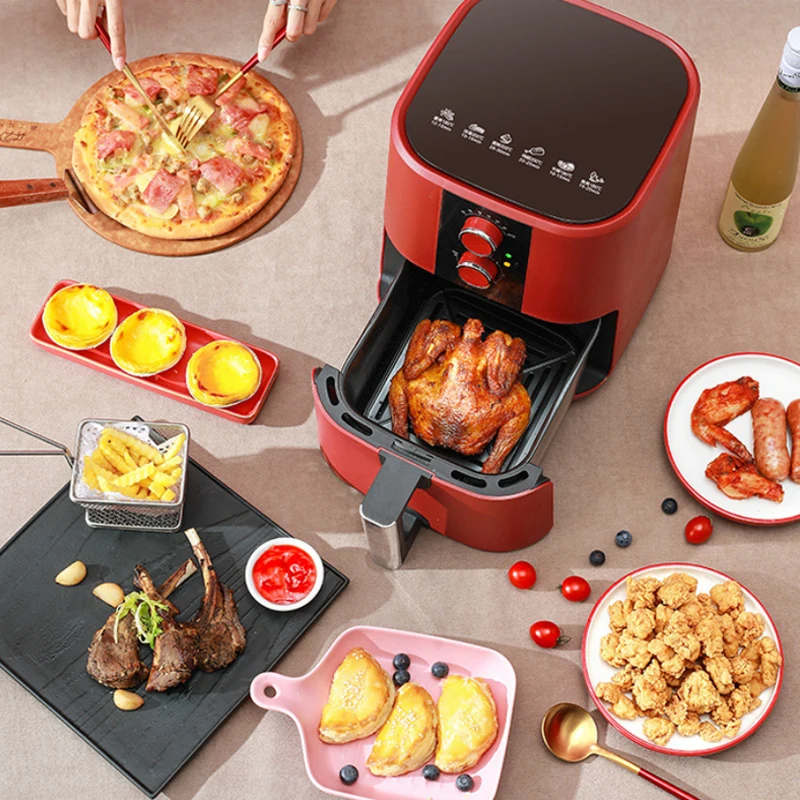 Air Fryer 5L Digital Fryer 1400w Oil Free Fryers