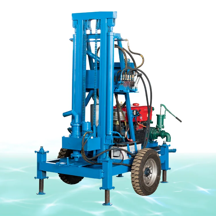 Hiyoung Mini Perforadora De Pozo De Agua Mini Profundo Removable 100m Depth Water Well Drill Rig Kit