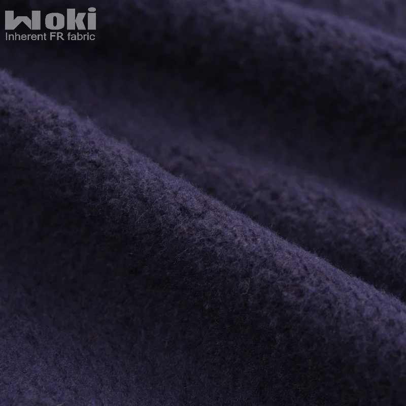 
FR & Antistatic Modacrylic Polar Fleece Fabric 