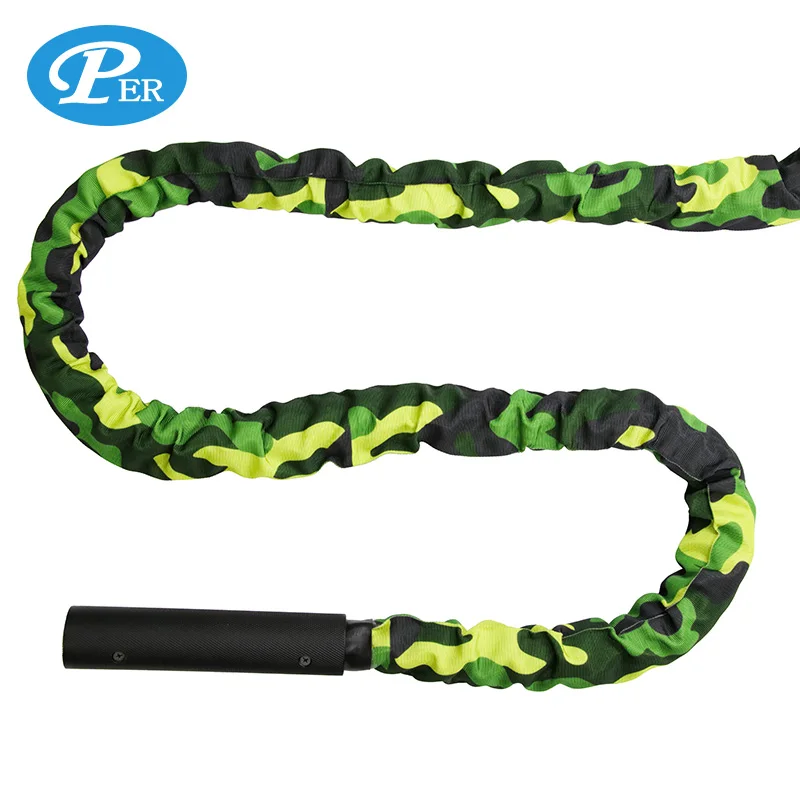 Обновленные прочные тросы для тренировок с камуфляжным рукавом боевой трос Камуфляжный цвет боевой трос с тканевым рукавом