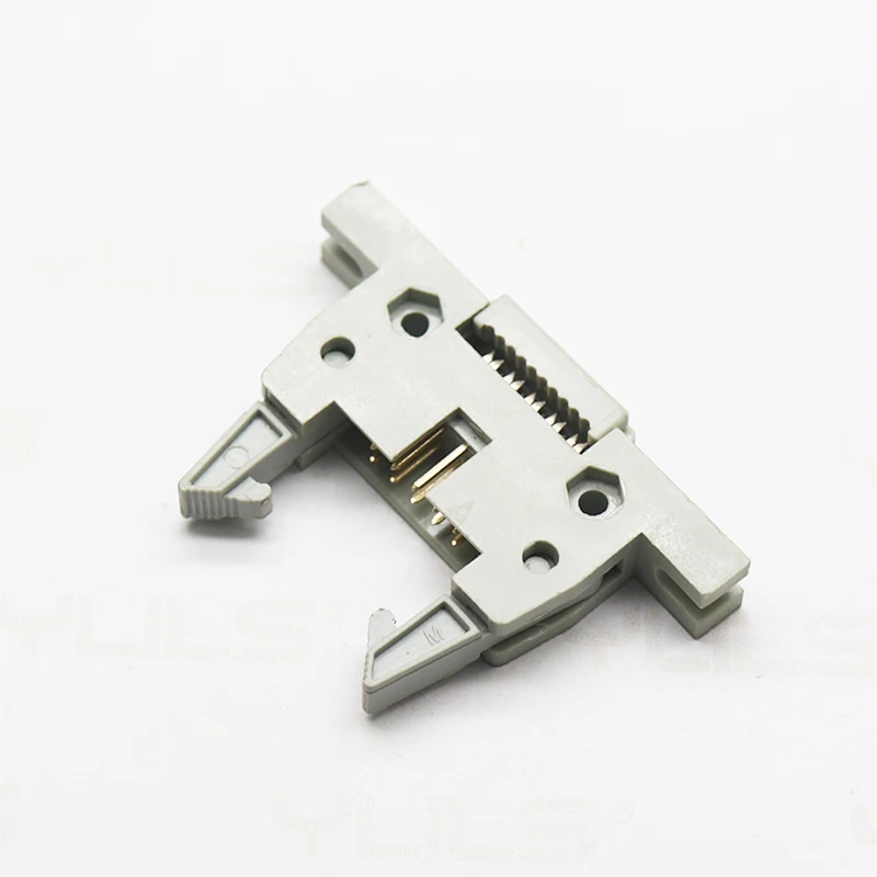 2.0mm spacing height 8.7/11.5mm shrouded Ejector header IDC for PCB board latched bo 2mm pitch dc ejector header connector