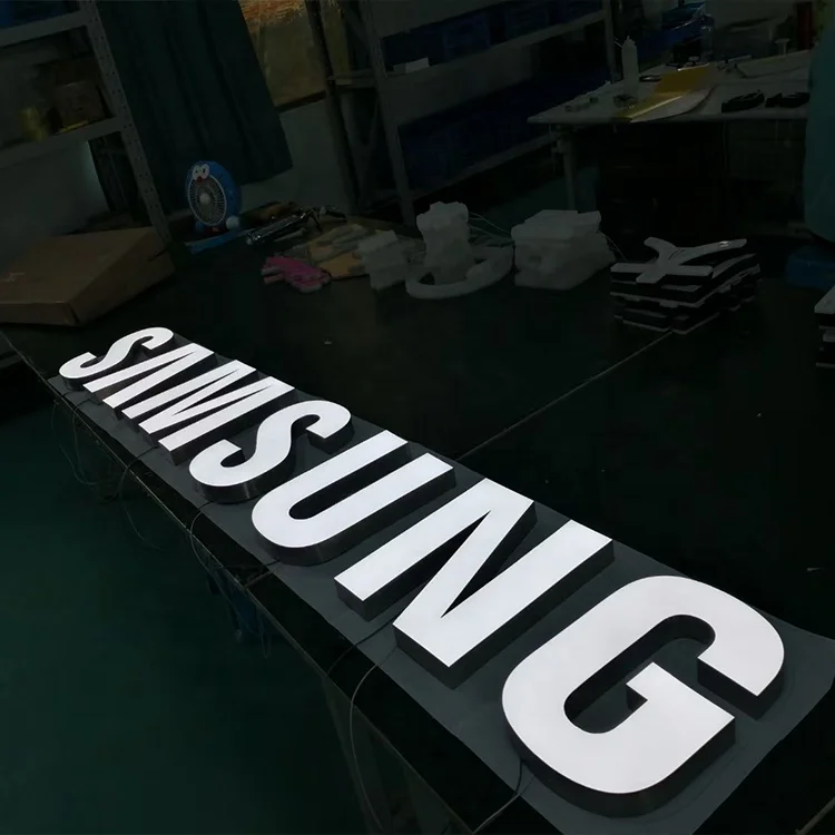 Cheap price Channel Letters Epoxy Resin Material Letter Sign Waterproof led letter signage