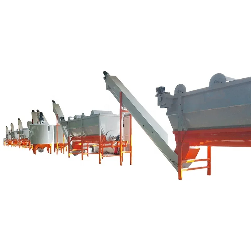 Big Capacity PET Bottle Recycle Washing Line 3000kg/h PET Recycled Washing Line