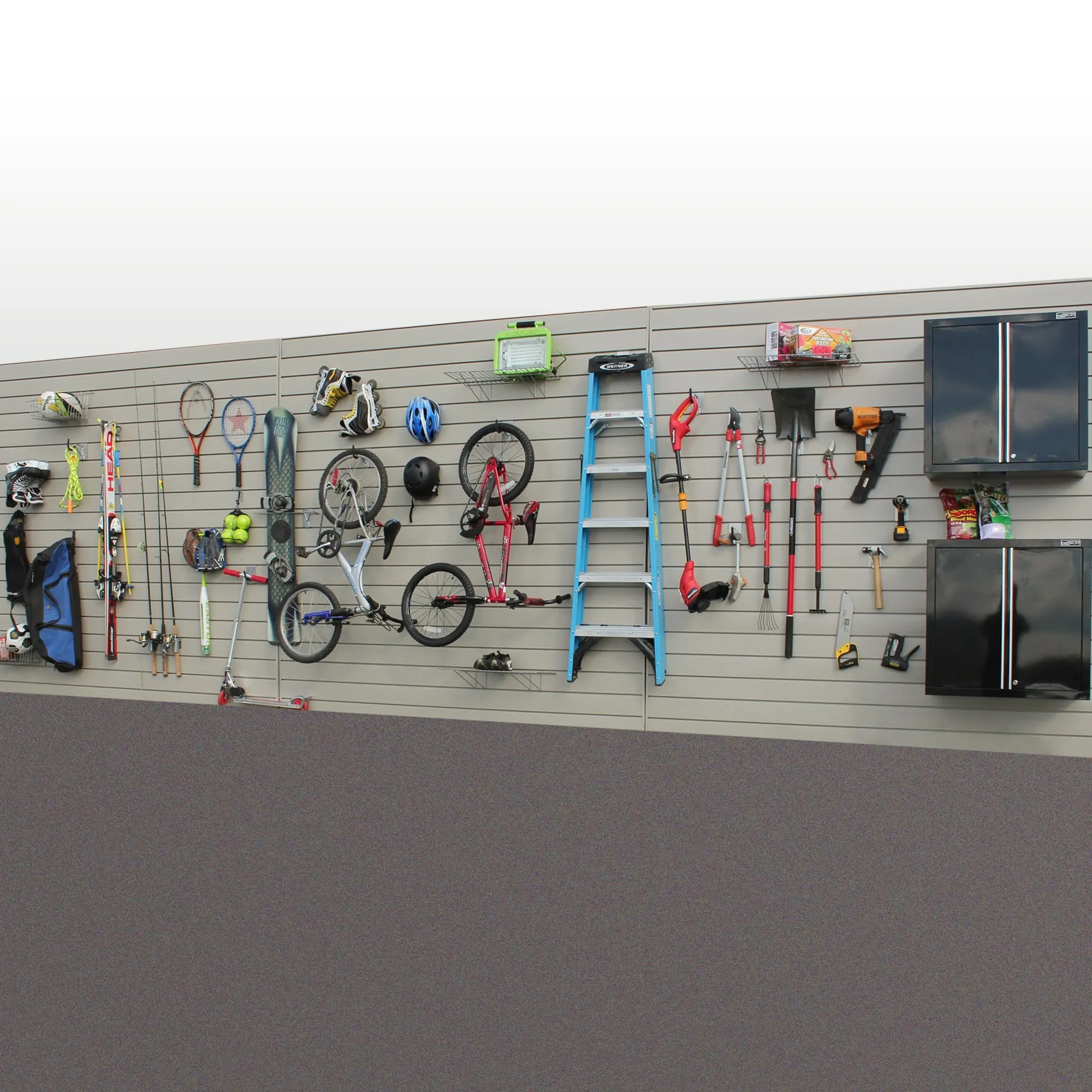 Moisture-Proof Easily Cleaned Hidden Fastener  PVC Wall Panels Slatwall Panel