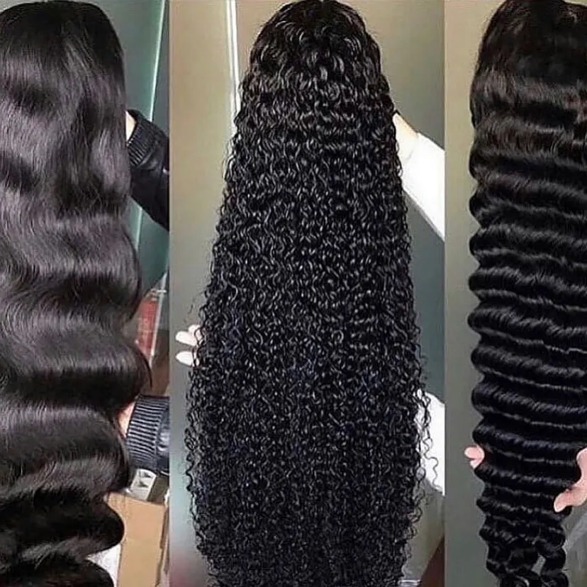 Sample $25 wholesale Lace Front Frontal Wig Natural 100% Black Women Cheap 30 Inch Straight Virgin Lacefront Human Hair Wigs