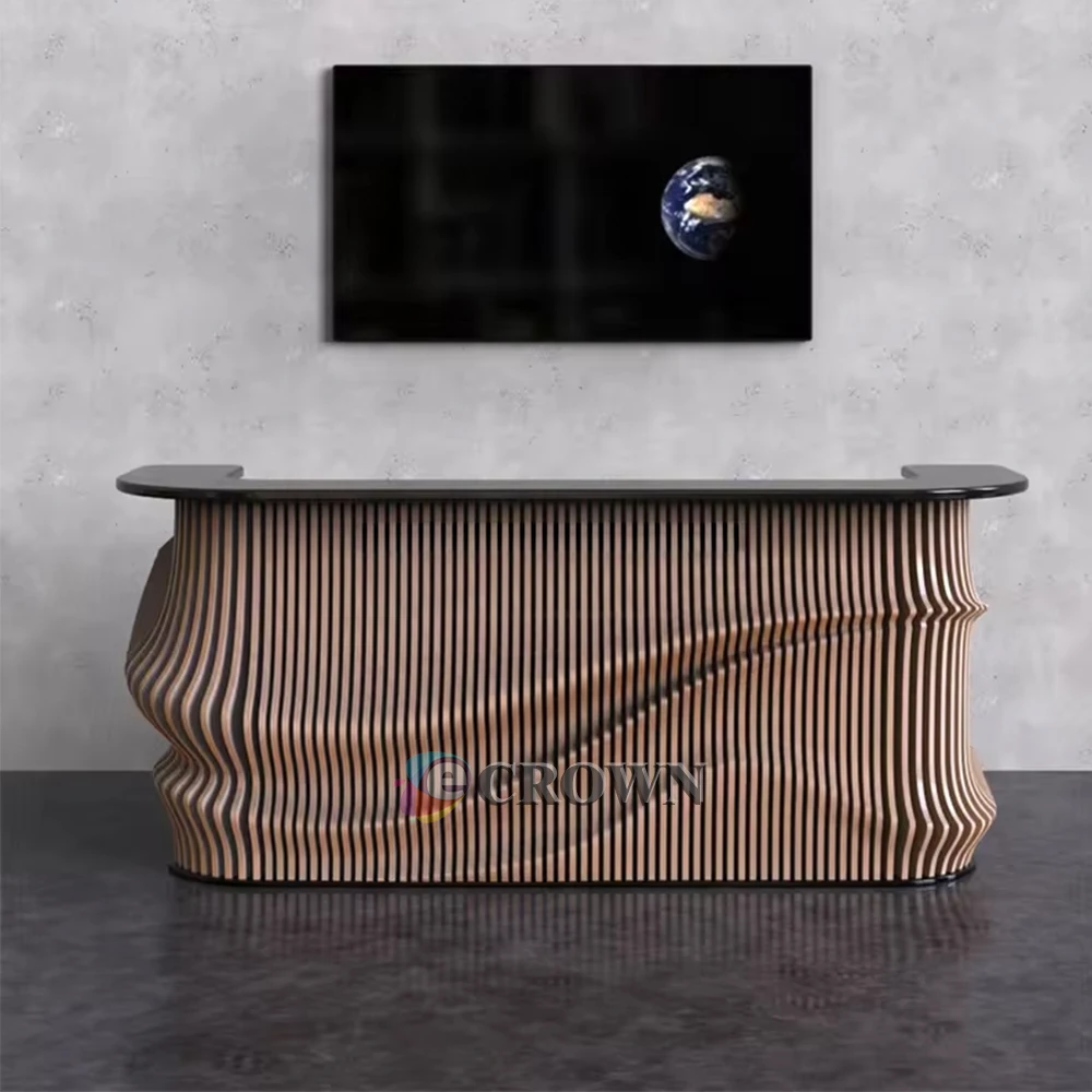 Phone Store Phone Store Design Service Desk Curved Design Watch Ear Reception Kiosk ODM