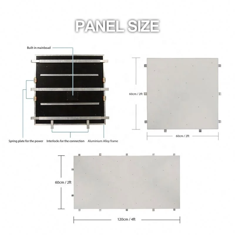 
In Stock Music Concert Dancefloor Decor Wireless Starlit Dance Floor 