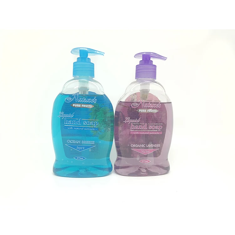 Ocean flavor organic lavender hand sanitizer liquid hand soap wash