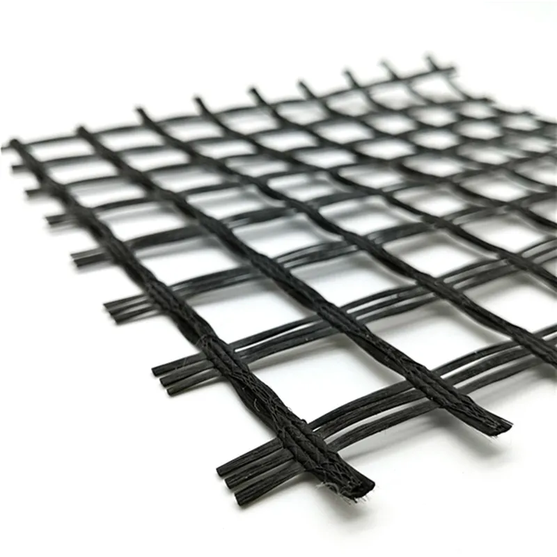 Fiberglass Geogrid Biaxial Glass Fiber Geogrid For Asphalt Road Glass fiber grid