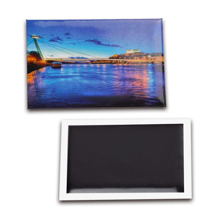 Custom Printing Metal Foil Souvenir Germany Fridge Magnets Piezas De Iman Magnetico Para Refrigerador