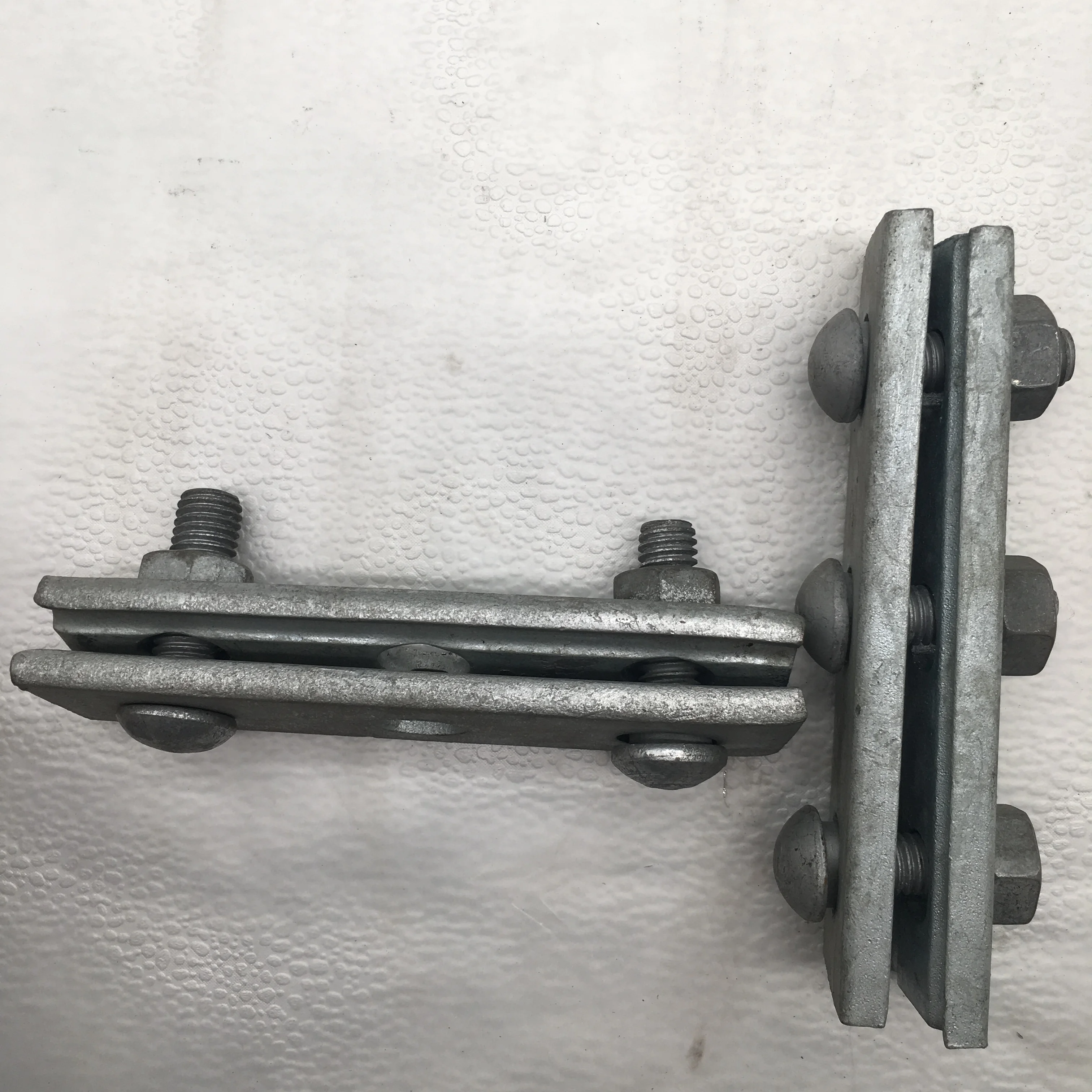 Galvanized Guy Clamp 3 Bolt Type Cable Suspension Clamp For Overhead Line Cable