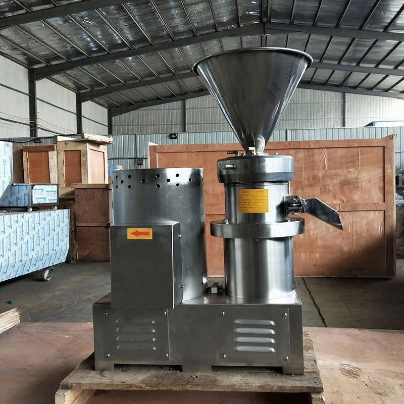 Programmable hot selling colloid mill /peanut butter making machine with good performance for sale with CE approved