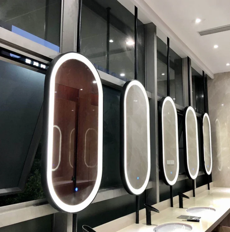 Fullkenlight Hotel Hallway Living Room Lighting Boom Mirror Smart Salon Bathroom