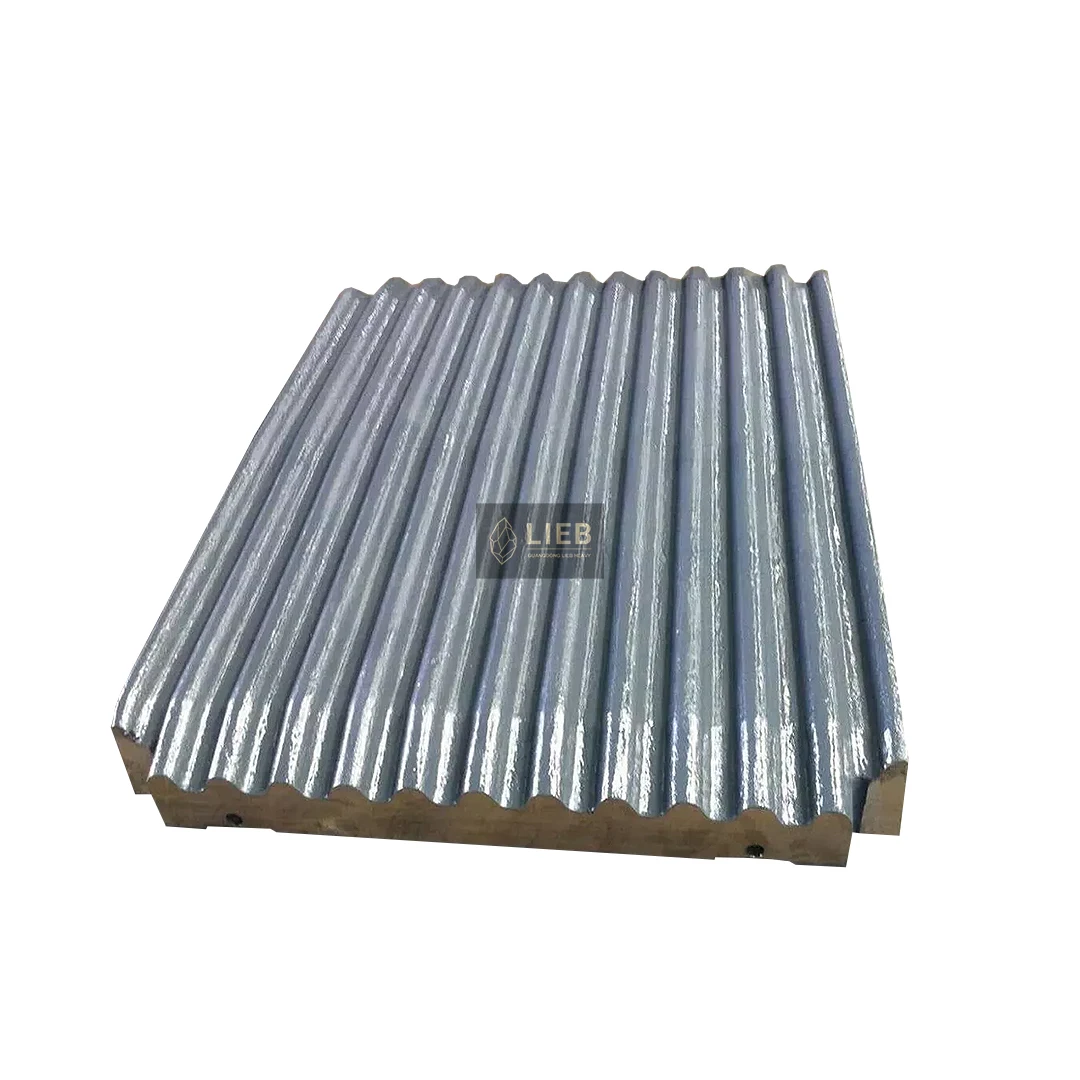 QJ240 extec C10 jaw plate tail tooth CORRUGATED TOOTH die liner OEM Number J6250000 QJ340/C 12 J4250000