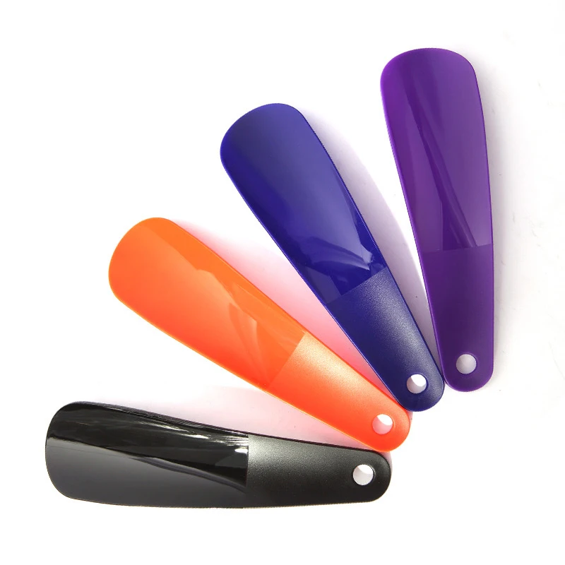 OEM logo Plastic Small Shoe Horn Travel Convenient Shoe Horn For Home Daily Use