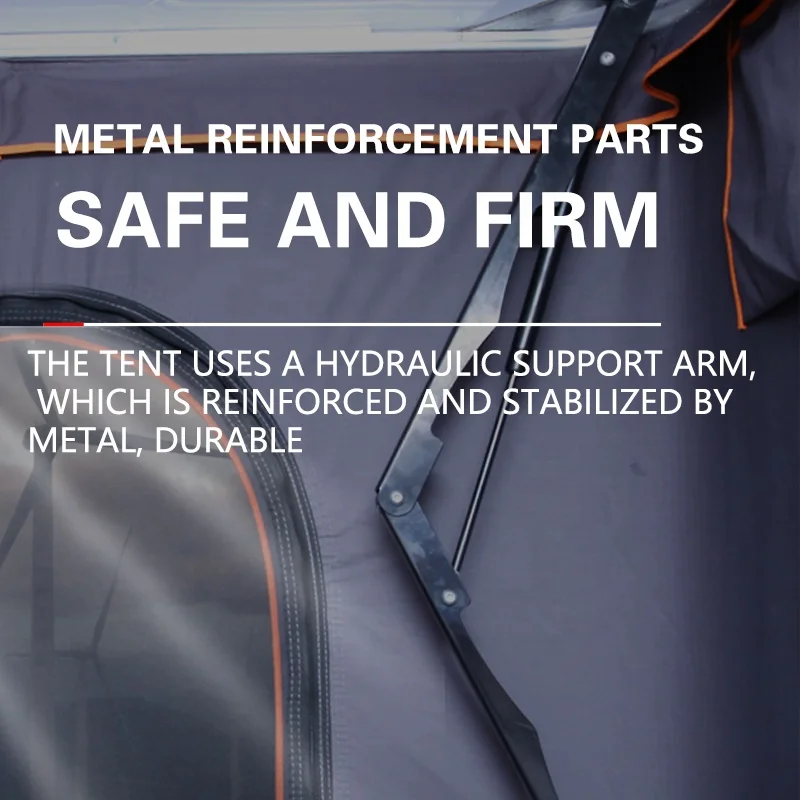 
Hot sale SUV Customized 4x4 Fully automatic Hydraulic pop-up open Hard Shell rooftop car off road Roof top Tent 