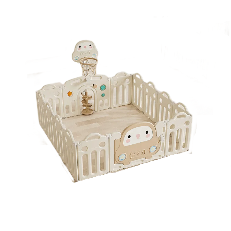 Hot Sale Custom Indoor Playyard Luxury Children Kids Portable Foldable Fence Plastic Baby Safety Playpen