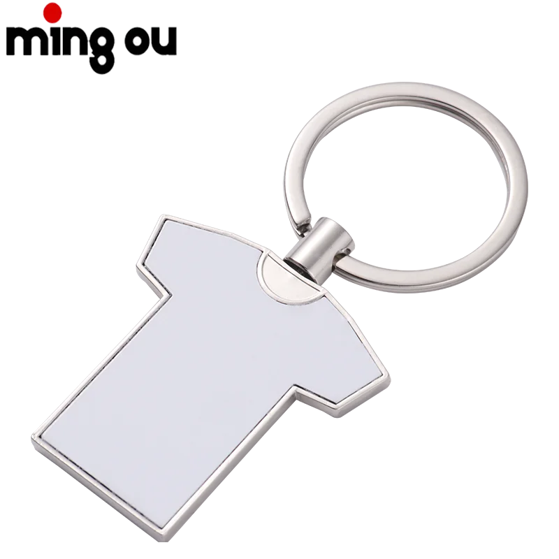 Ready to Ship Most popular Keychain Keyring Holder Sublimation Blank metal Key Chain
