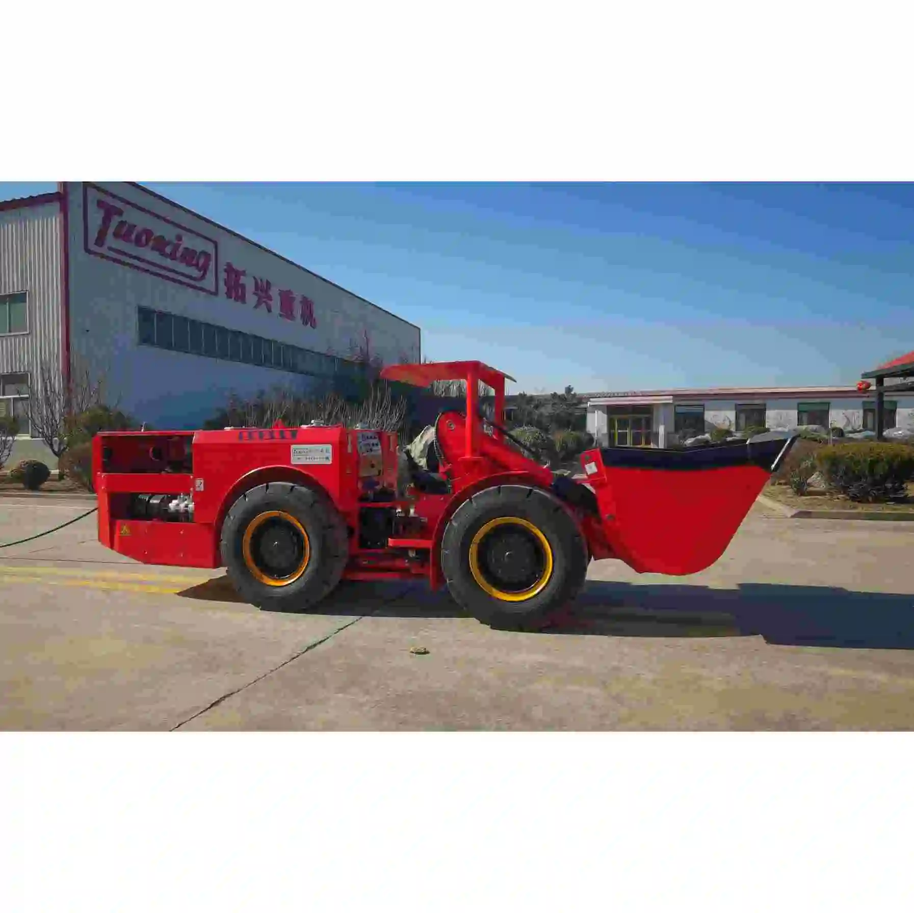 Hot-Selling TC-100E 1cbm Electric Underground Loader Scraper LHD Yantai Tuoxing Energy & Mineral Equipment