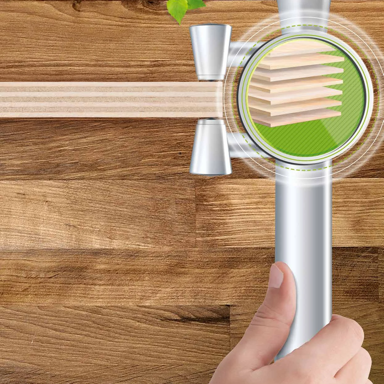 High-end Full Birch Plywood with 3mm Film Faced Solid Oak Veneer Board Furniture Floor Panels