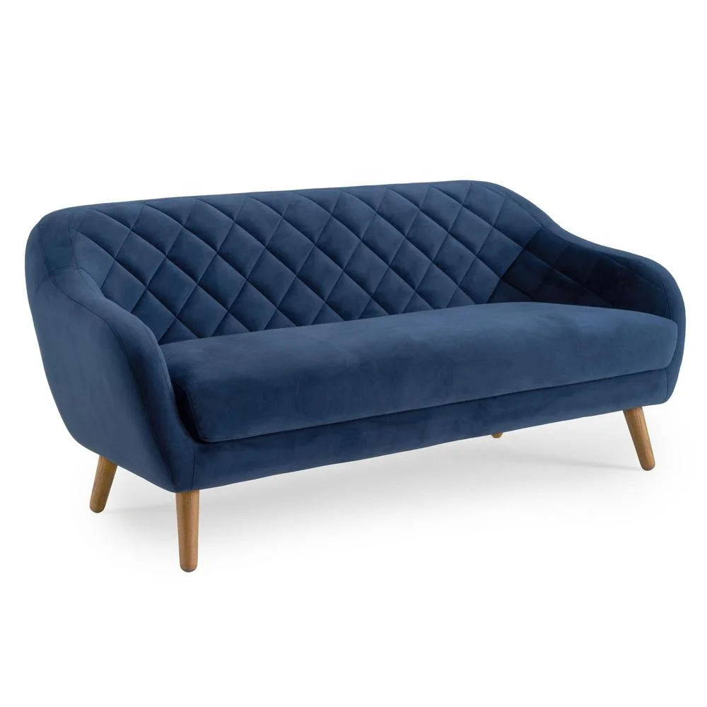 Wholesale Factory Cheap Price New Design Fabric Solid Wood Leg Living Room Modern Sofa Set For Home